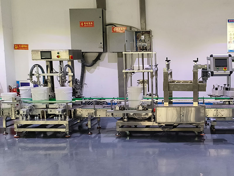 20L化工溶液灌裝機(jī)-25公斤透析液灌裝生產(chǎn)線